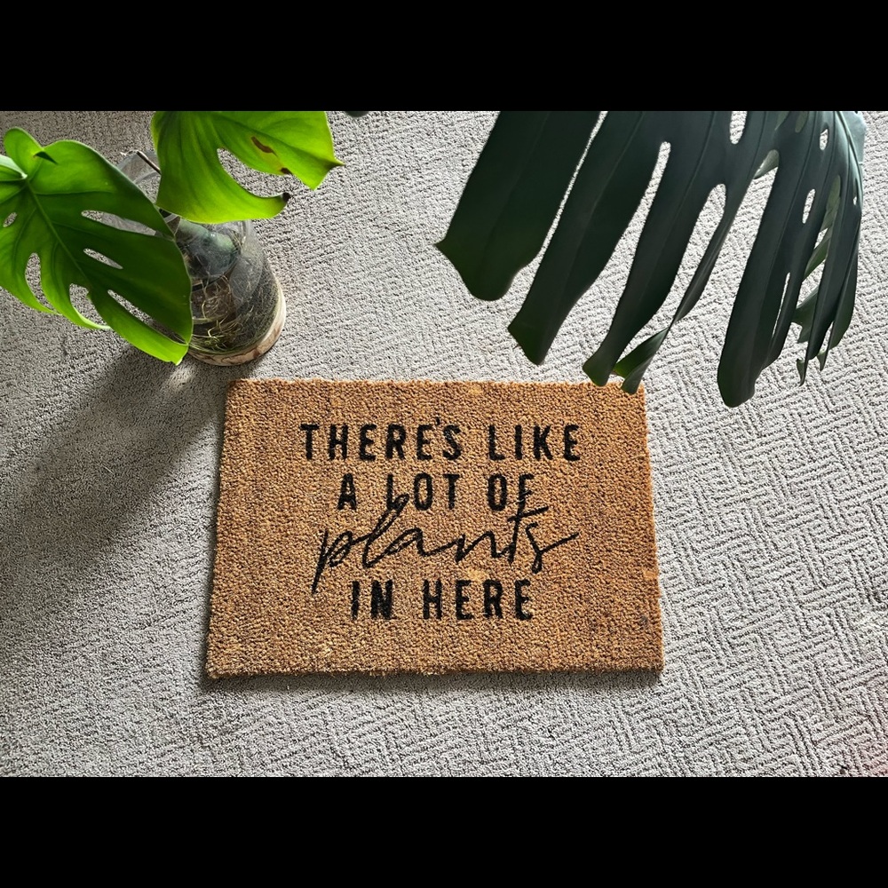 Plant Front Entry Rug